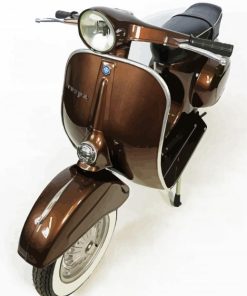 Vintage Scooter Paint By Numbers