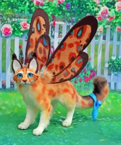 Butterfly Kitty Paint By Numbers