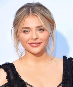 Actress Chloe Grace Paint By Numbers