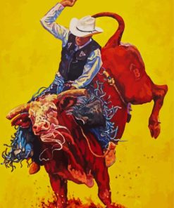 Aesthetic Cowboy Paint By Numbers