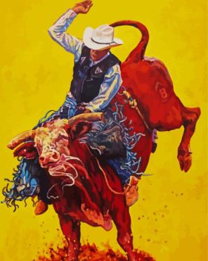 Aesthetic Cowboy Paint By Numbers