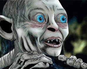 Gollum Paint By Numbers