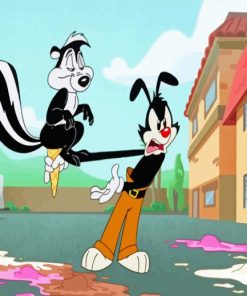 Pepe Le Pew Anime Paint By Numbers