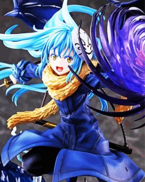 Rimuru Character Paint By Numbers