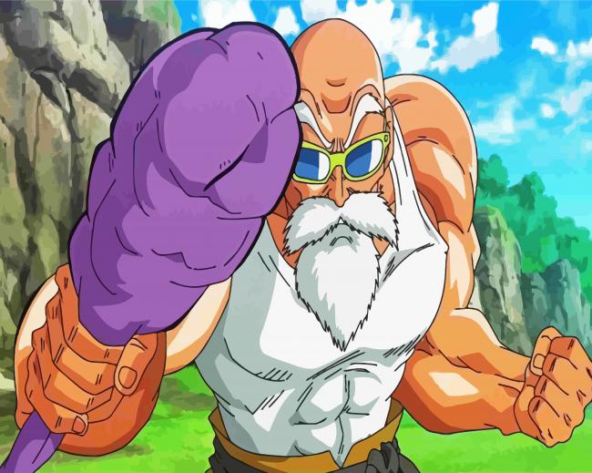 Musculing Roshi Paint By Numbers
