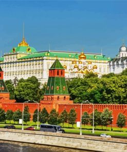 Kremlin Building Paint By Numbers