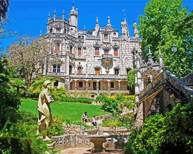Sintra Palace Paint By Numbers
