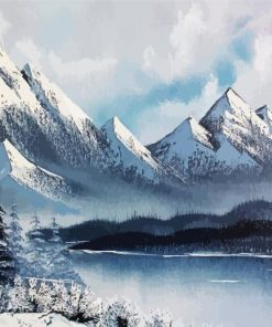 Snowy Alaska Paint By Numbers