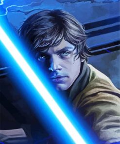 Star Wars Luke Paint By Numbers