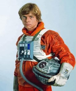 Luke Skywalker Star Wars Paint By Numbers