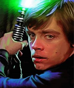 Star Wars Luke Skywalker Paint By Numbers