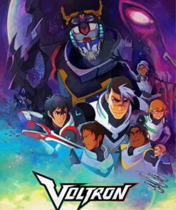 Voltron Legendary Paint By Numbers