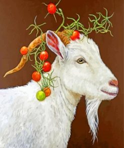 Artistic Goat Paint By Numbers