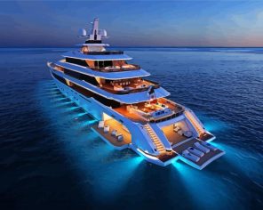 Lighting Yacht Paint By Numbers