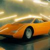 Lamberghini Countach Paint By Numbers