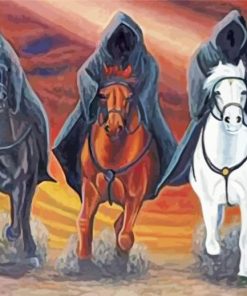 Horseman Warrior Paint By Numbers