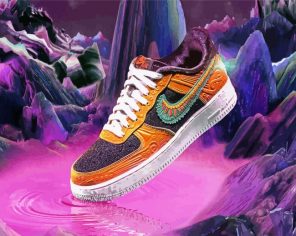 Aesthetic Nike Force Paint By Numbers