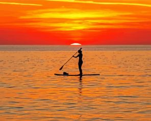 Stand Up Paddle Paint By Numbers