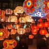 Asian Lamps Paint By Numbers