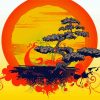 Bonsai Plant Paint By Numbers