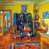 Colorful chinese Room Paint By Numbers