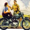 Couple On Triumph Paint By Numbers