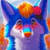 Cute Fox Paint By Numbers