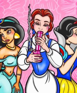 Princesses Stoners Paint By Numbers