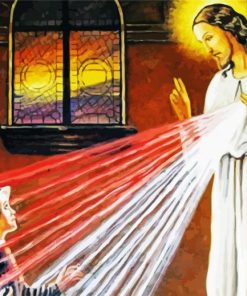 Diving Mercy Christ Paint By Numbers