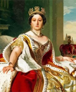 Classy Queen Victoria Paint By Numbers