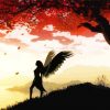 Angel Silhouette Paint By Numbers