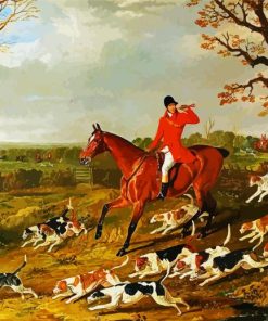 Aesthetic Fox Hunter Paint By Numbers