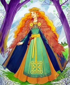 The Norse Freyja Paint By Numbers