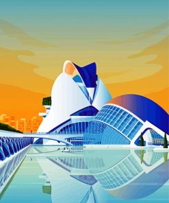 Valencia Spain Paint By Numbers