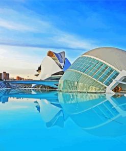 Hemisferic Valencia Paint By Numbers