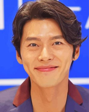 Hyun Bin Celebrity Paint By Numbers