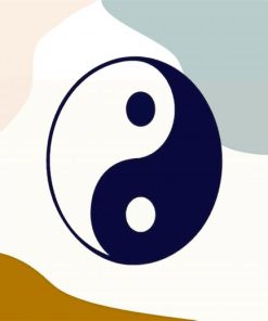 Artistic Yin And Yang Paint By Numbers