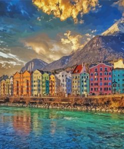 Innsbruck Buildings Paint By Numbers