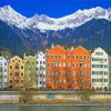 Innsbruck Houses Paint By Numbers