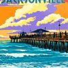 Jacksonville Poster Paint By Numbers