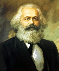 Karl Max Portrait Paint By Numbers