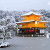 Snowy Golden Pavilion Paint By Numbers