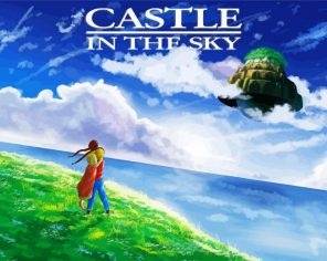 Castle In The Sky Paint By Numbers