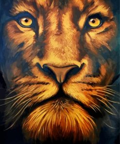 Artisic Judah Lion Paint By Numbers