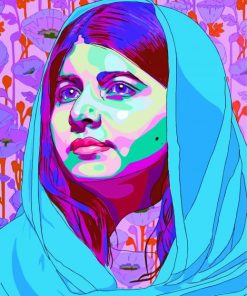 Malala Yousafzai Paint By Numbers