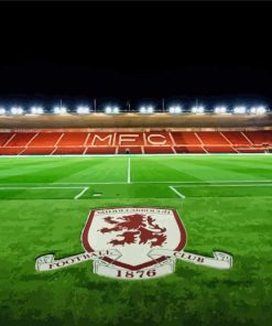 Middlesbrough Stadium Paint By Numbers