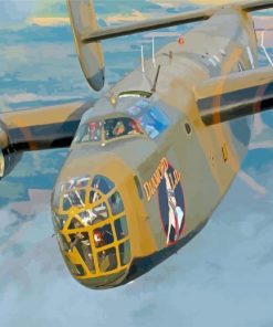 Military Airplane Paint By Numbers