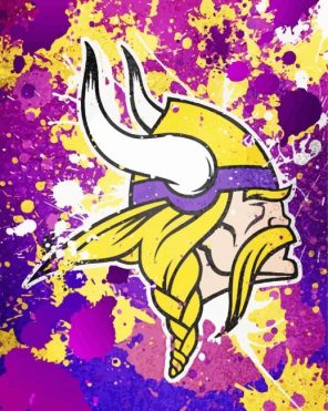Viking Logo Paint By Numbers