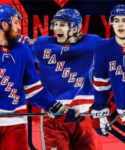 Ny Rangers Team Paint By Numbers