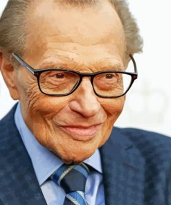 Classy Larry King Paint By Numbers
